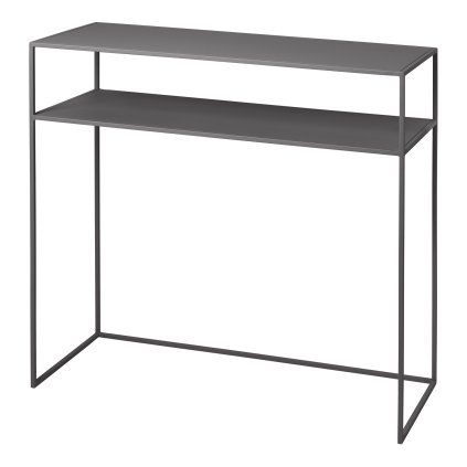 Konzolna miza FERA, 85 cm, siva, jeklo, Blomus