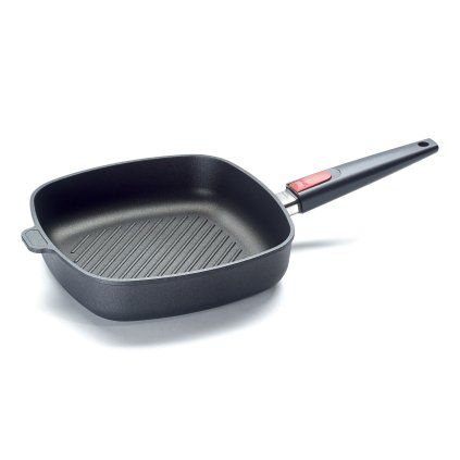 Ponev za žar TITANIUM NOWO, 26 x 26 cm, odstranljiv ročaj, titan, WOLL