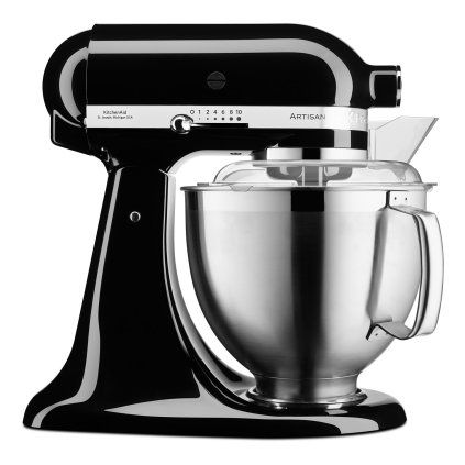 Stoječi mešalnik ARTISAN 185, črne barve, KitchenAid