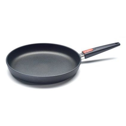 Ponev z nelepljivim premazom TITANIUM NOWO, 32 cm, odstranljiv ročaj, titan, WOLL