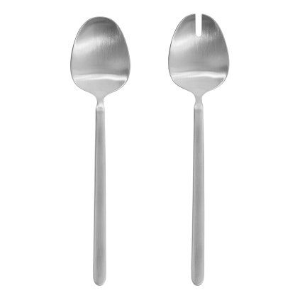 Set žlic za solato STELLA, mat nerjaveče jeklo, Blomus
