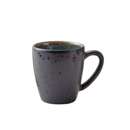 Šalica, 190 ml, črno/zelena, Bitz