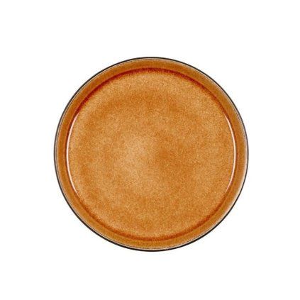 Desertni krožnik GASTRO, 21 cm, črna/jantar, Bitz