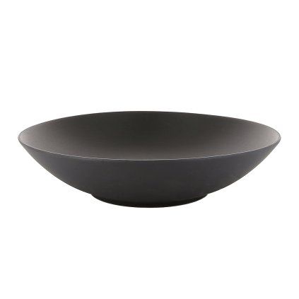 Globok krožnik EQUINOX, 24 cm, mat črna, REVOL