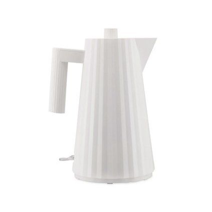 Električni kotliček PLISSE, 1,7 l, bela, Alessi