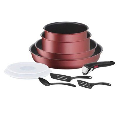 Set namizne posode INGENIO DAILY CHEF L3989502, set 10 kosov, Tefal