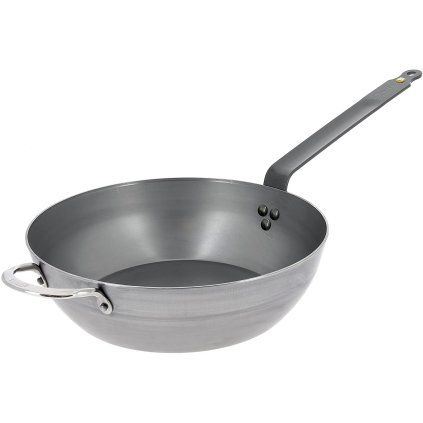 Ponev za praženje MINERAL B ELEMENT 32 cm, jeklo, de Buyer