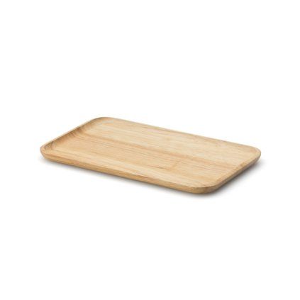 Servirni pladenj, 22 x 13 x 1,2 cm, les kavčukovca, Continenta