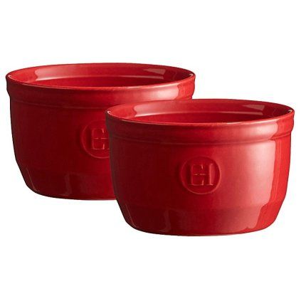 Ramekin LE N°10, set 2 kosov, rdeče bordo barve, Emile Henry