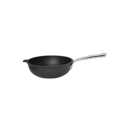 Ponev z nelepljivim premazom CHOC EXTREME, 28 cm, ročaj iz nerjavečega jekla, de Buyer