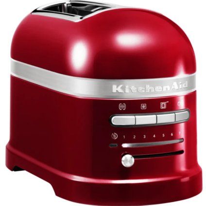 Toaster ARTISAN, 2 rezini, metalik rdeča barva, KitchenAid