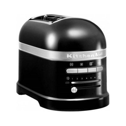 Toaster ARTISAN, 2 rezini, črn, KitchenAid