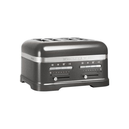 Toaster ARTISAN, 4 rezine, srebrno siv, KitchenAid