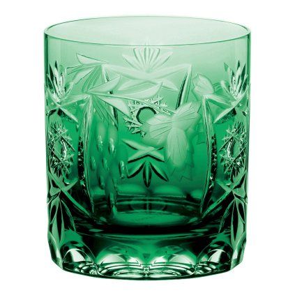 Kozarec za viski TRAUBE, 250 ml, smaragdno zelen, Nachtmann