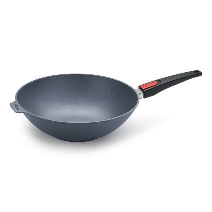 Vok DIAMOND LITE, 32 cm, odstranljiv ročaj, titan, WOLL