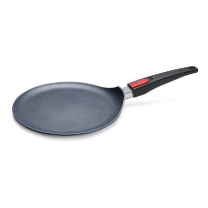 Ponev za palačinke DIAMOND LITE, 26 cm, odstranljiv ročaj, titan, WOLL