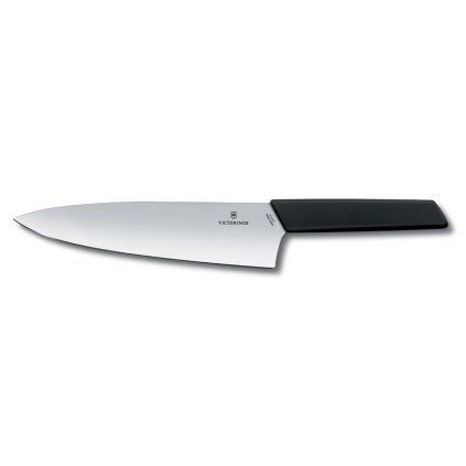 Kuharski nož SWISS MODERN, 20 cm, črne barve, Victorinox