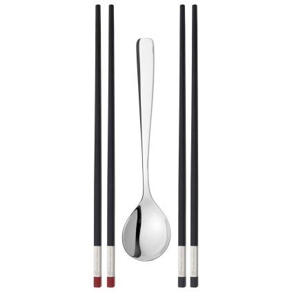 Set jedilnih palčk, 5 kosov, s servirno žlico, Zwilling