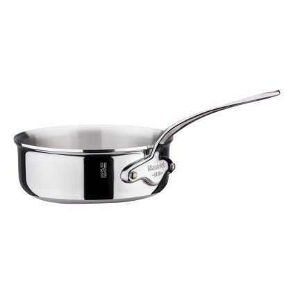 Ponev za praženje M'COOK, 16 cm, iz nerjavečega jekla, MAUVIEL