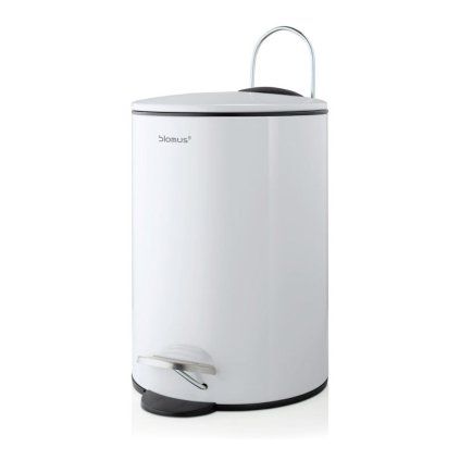 Kopalniški koš TUBO, 3 l, bela, Blomus