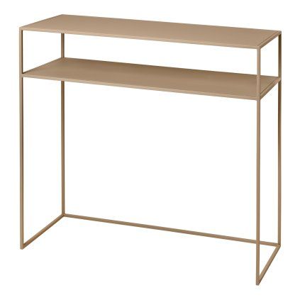 Konzolna miza FERA, 85 cm, bež, jeklo, Blomus