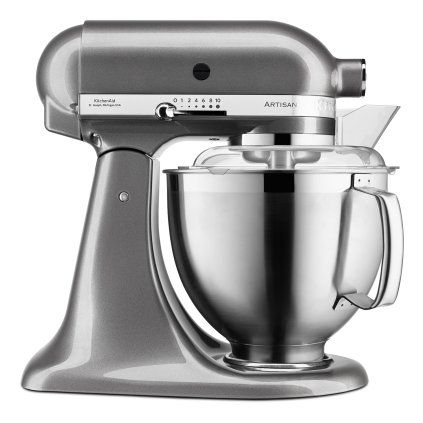 Stoječi mešalnik ARTISAN 5KSM185PSEMS, srebrno siva, KitchenAid