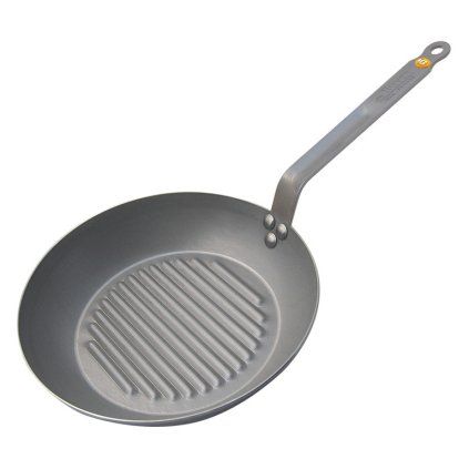 Ponev za žar MINERAL B, 32 cm, jeklo, de Buyer