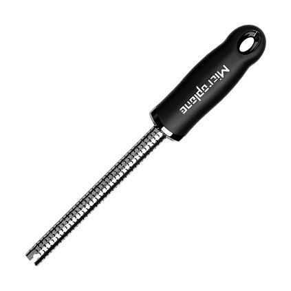 Strgalnik za začimbe PREMIUM CLASSIC, črno, Microplane