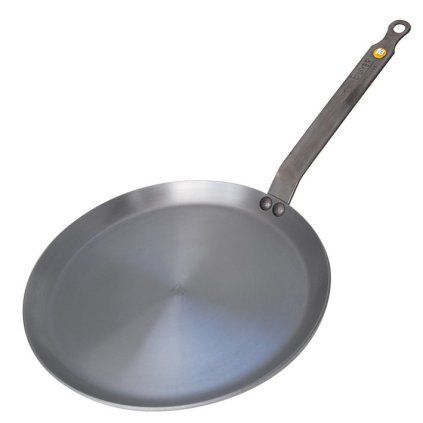 Ponev za palačinke MINERAL B, 24 cm, jeklo, de Buyer