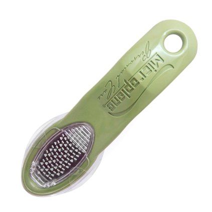 Strgalo za stopala BC BOX, zeleno, Microplane