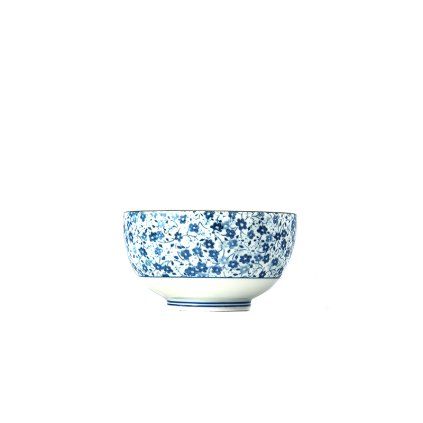 Jedilna skleda BLUE DAISY, 13,5 cm, 500 ml, MIJ