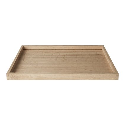 Servirni pladenj BORDA, 40 cm, hrastov les, Blomus