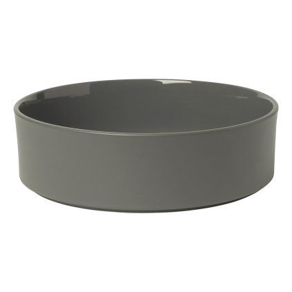 Servirna skleda PILAR XL, 3 l, temno siva, Blomus