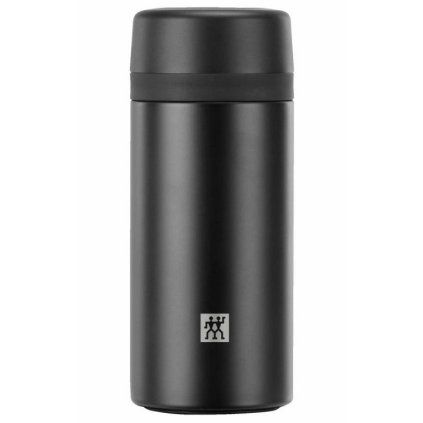 Potovalni lonček, 420 ml, s čajno sito, črna, Zwilling
