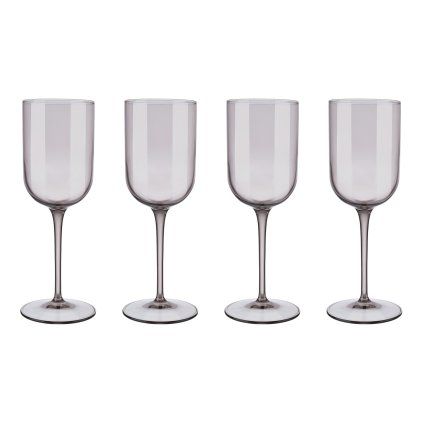 Kozarec za belo vino FUUM, set 4 kosov, 280 ml, rjavo steklo, Blomus