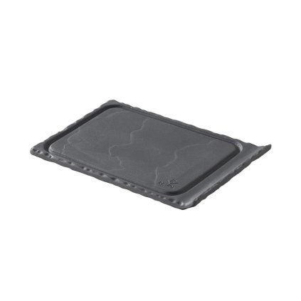173258 2 servirovaci deska basalt 11 5 x 8 cm s drazkami cerna revol