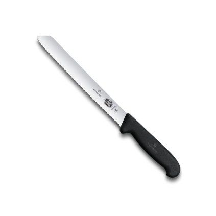 Nož za kruh 21 cm, črna, plastika, Victorinox