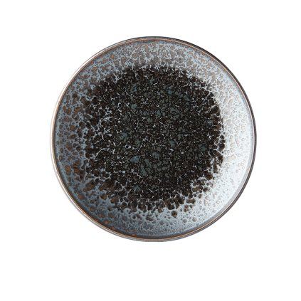 Jedilni krožnik BLACK PEARL, 25 cm, MIJ