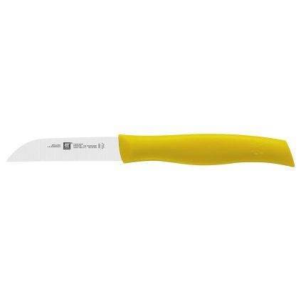 Nož za pretikanje TWIN GRIP, 9 cm, rumena, Zwilling