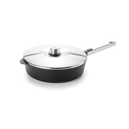 Ponev za praženje LOGIC PRO XR IND, 28 cm, odstranljiv ročaj, WOLL