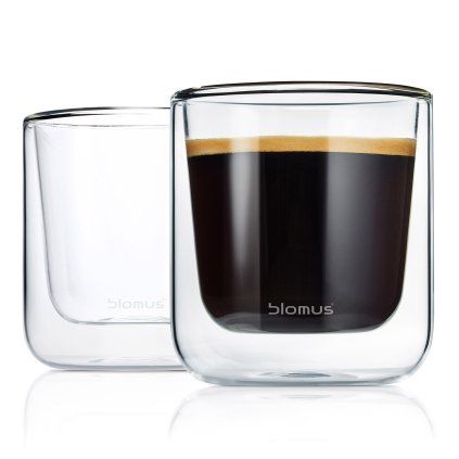 Kozarec za kavo NERO, 200 ml, dvostenski, Blomus