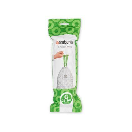 Vreče za smeti G PERFECTFIT, 23-30 l, 20 kosov, Brabantia