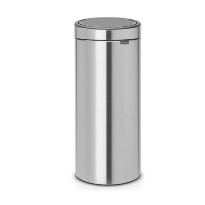 Koš za odpadke na dotik TOUCH BIN NEW 30 l, odporen na prstne odtise, matirano jeklo, Brabantia