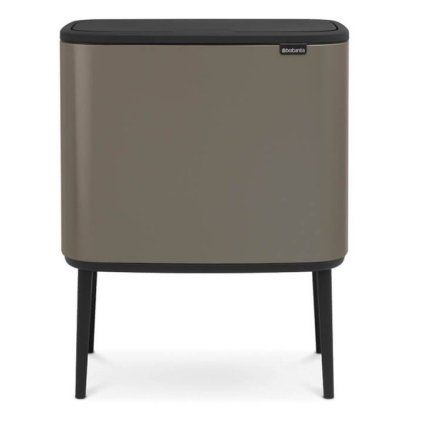 Koš na dotik BO, 36 l, platina, Brabantia