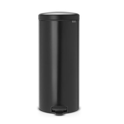 Koš za smeti s pedalom NEWICON, 30 l, mat črna, Brabantia