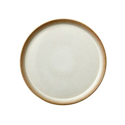 Jedilni krožnik, 27 cm, krem, Bitz
