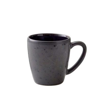 Šalica za čaj, 190 ml, črna/temno modra, Bitz