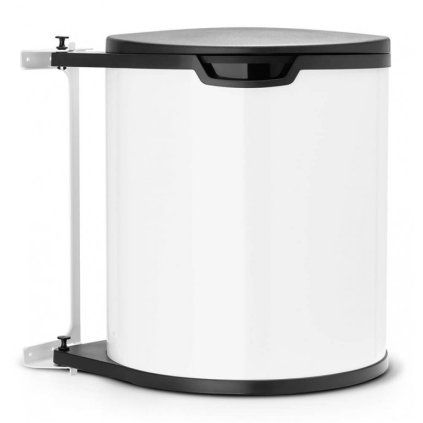 Vgradni koš za smeti, 15 l, bele barve, Brabantia