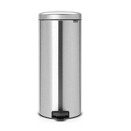 Koš za smeti s pedalom NEWICON, 30 l, jeklo mat, Brabantia