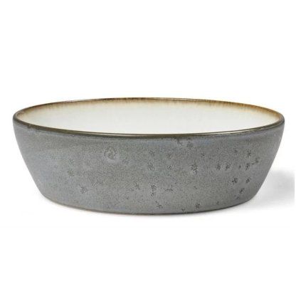Jedilna skleda, 18 cm, sivo/krem, Bitz